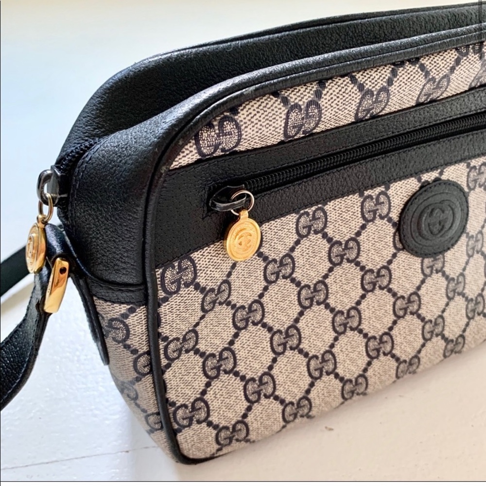 Vintage Gucci Monogram Crossbody